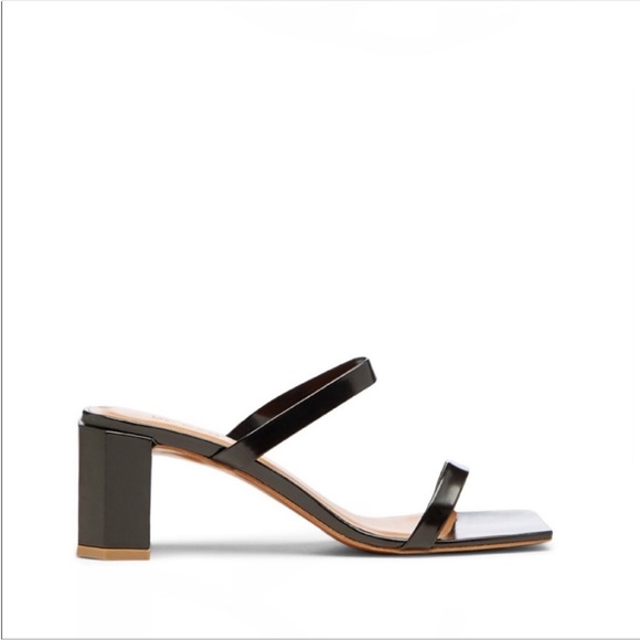 BY FAR – 100% LEATHER HEEL SANDALS - Picture 2 of 5